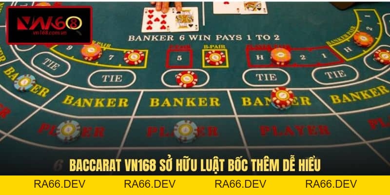 Baccarat VN168 - Game Bài Đẳng Cấp Cho Mọi Tín Đồ Casino - RA66.DEV