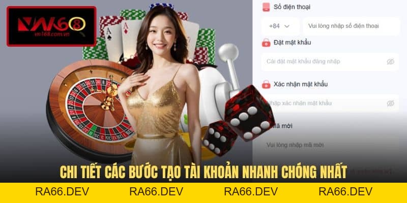Đăng Ký VN168 - Cách Gia Nhập Nhà Cái Săn Thưởng Uy Tín - RA66.DEV
