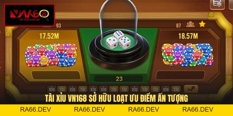 Tài Xỉu VN168 - Luật Chơi Sicbo Và Bí Kíp Cược Chuẩn - RA66.DEV